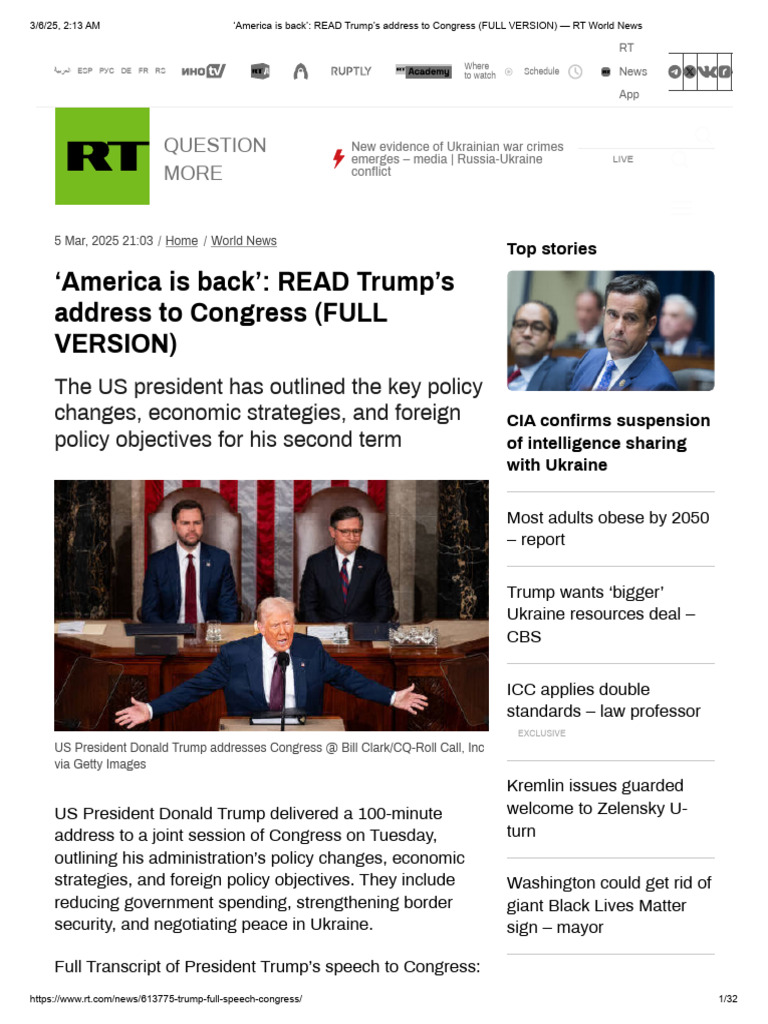FRTRUMPET_03 | PDF | Donald Trump | American Government