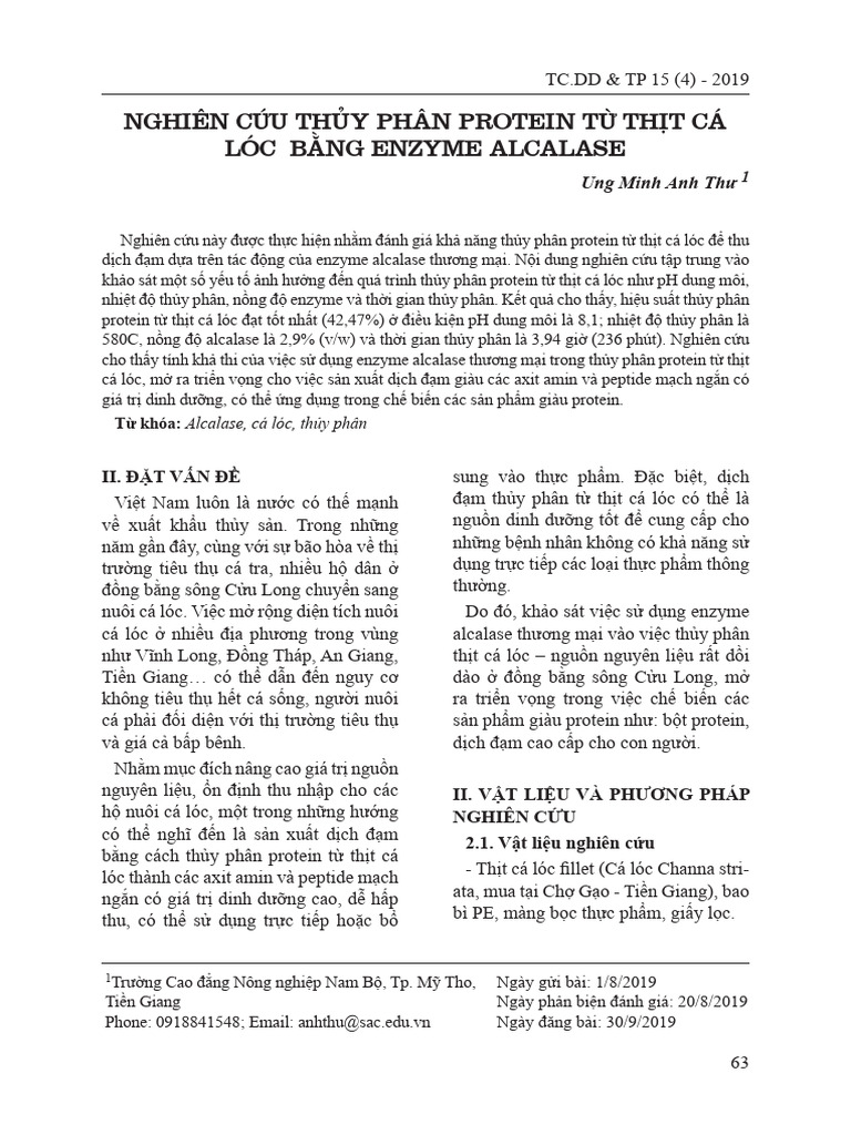 Cá Lóc | PDF