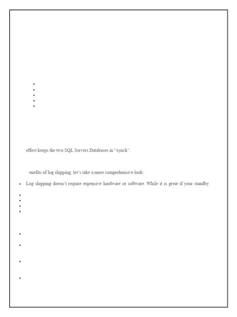 Logshipping Day-14 | PDF | Databases | Backup