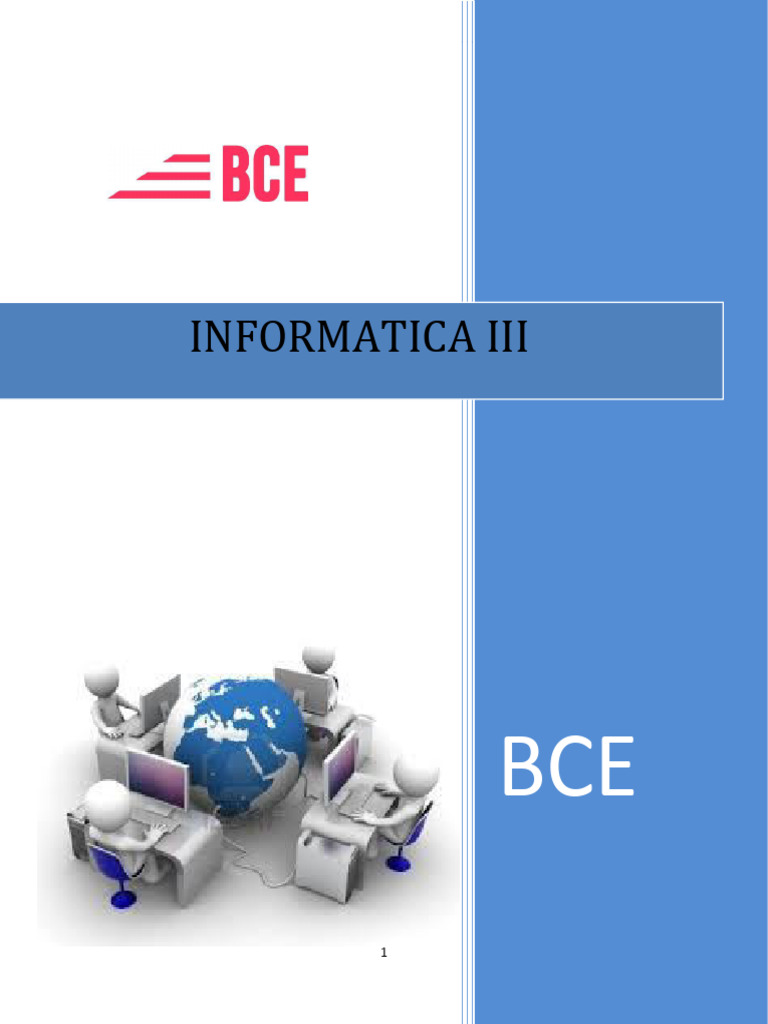 Modulo Ii Informatica Iii | PDF | Datos | Bases de datos