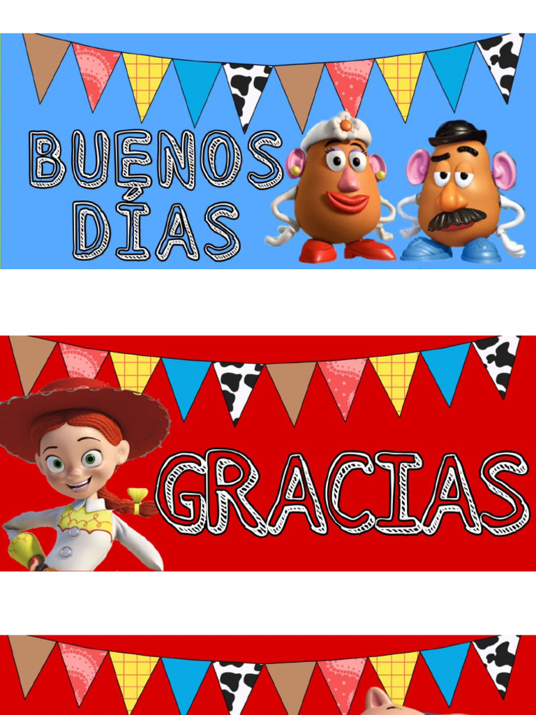 Palabras Magicas Toy Story | PDF