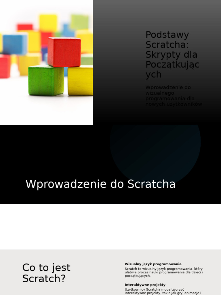 Podstawy Scratcha | PDF