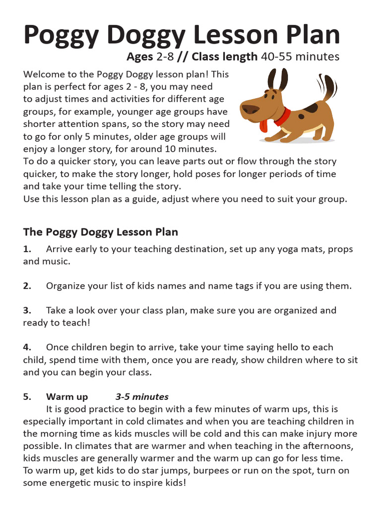 ThePoggyDoggyLessonPlan | PDF