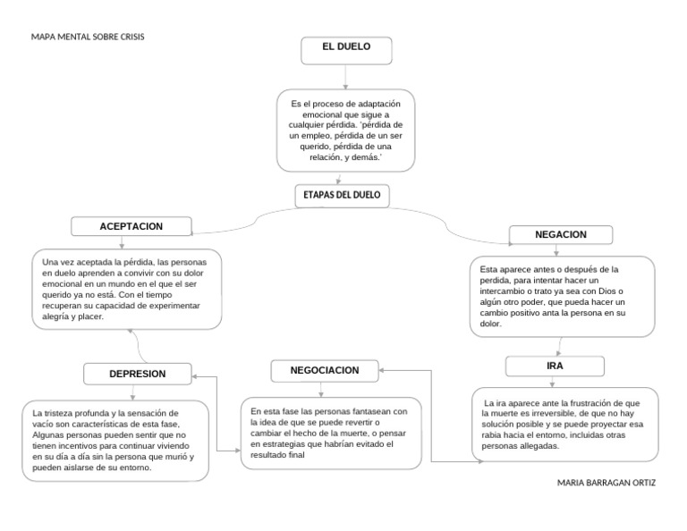 Etapas del Duelo y Adaptación Emocional | PDF | Dolor | Ira