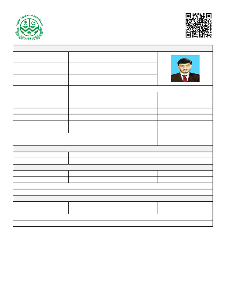 Application-Muhammad Rohaan Tanveer | PDF | Educational Stages
