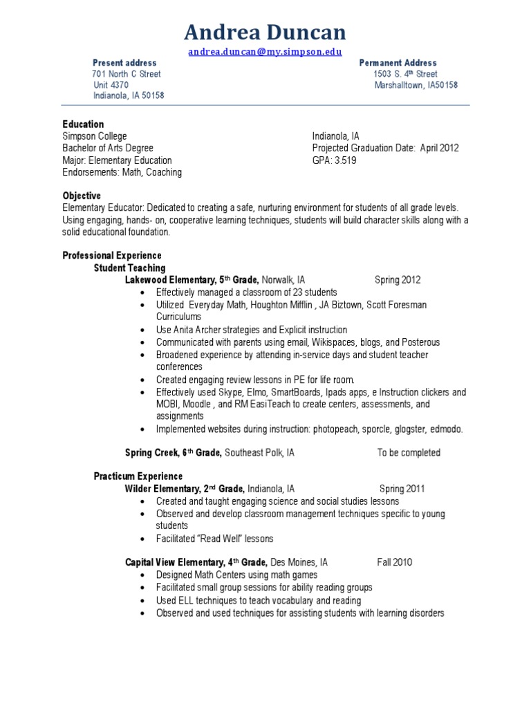 teacher-resume-secondary-school-primary-education