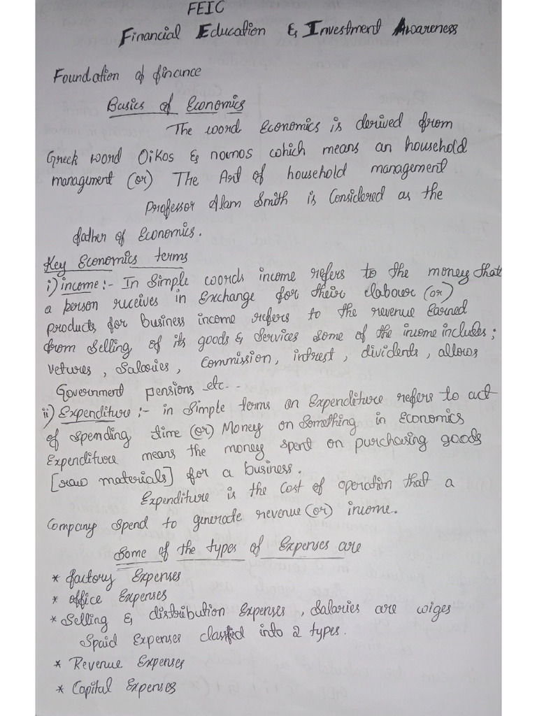 FEIA Notes | PDF