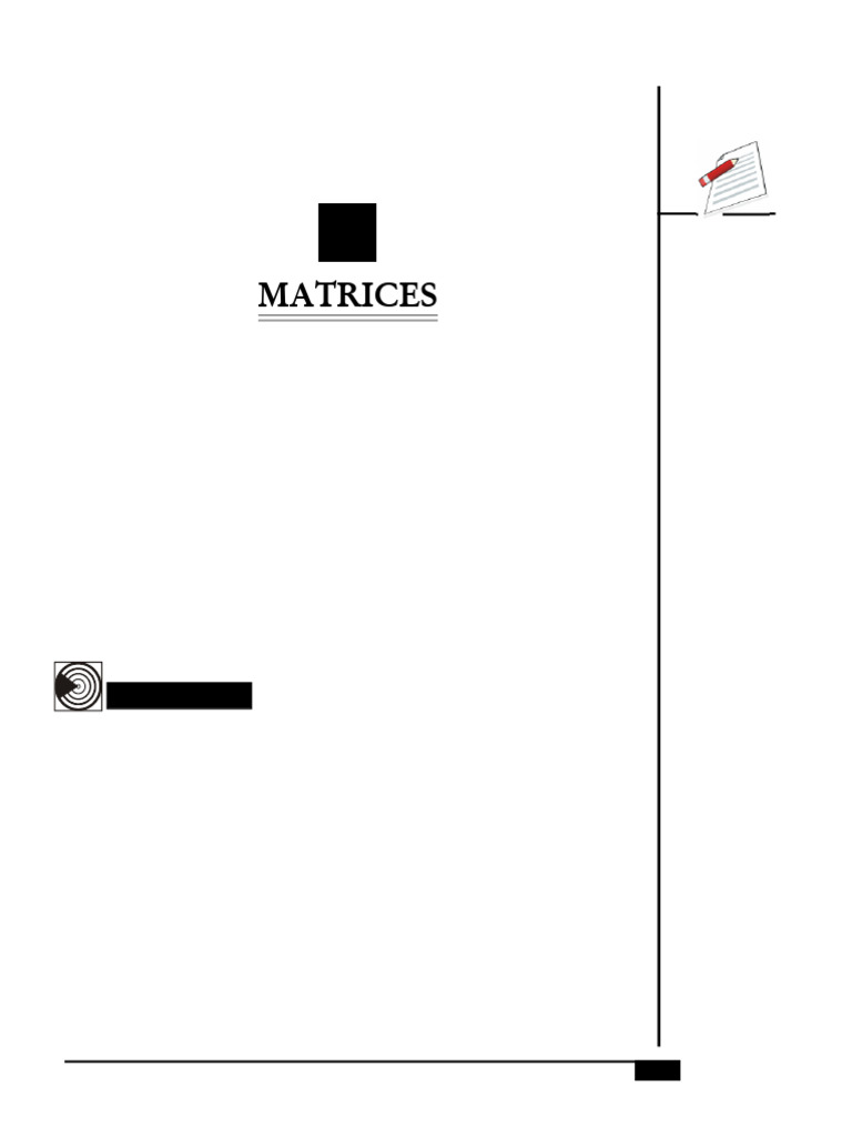 Matrices | PDF | Matrix (Mathematics) | Mathematical Objects