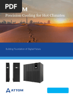 AA InRow Cooling Catalogue - ATTOM | PDF | Data Center | Temperature
