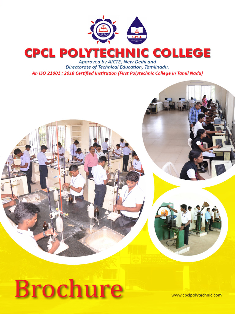 CPCL Polytechnic College Overview and Courses | PDF | Engineering ...