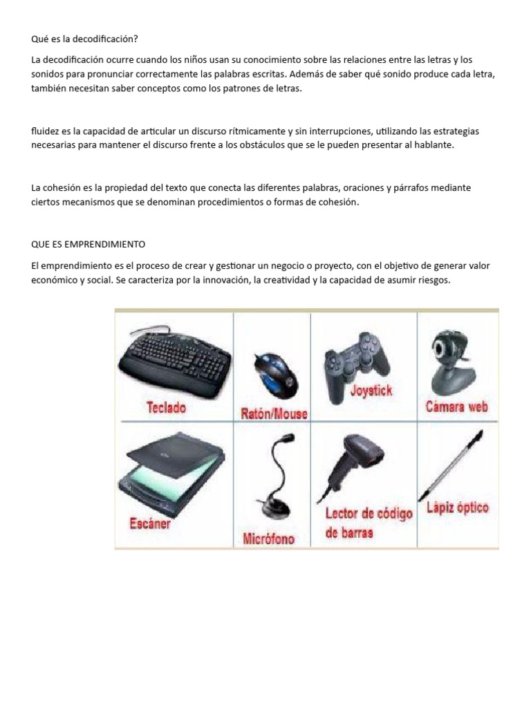 Qué Es La Decodificación | PDF