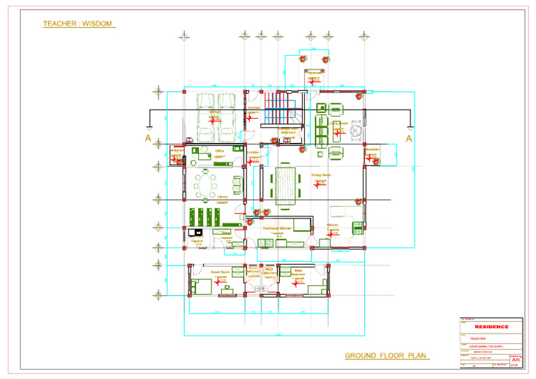 Ground+Floor+Plan+Group+2.Dwg | PDF