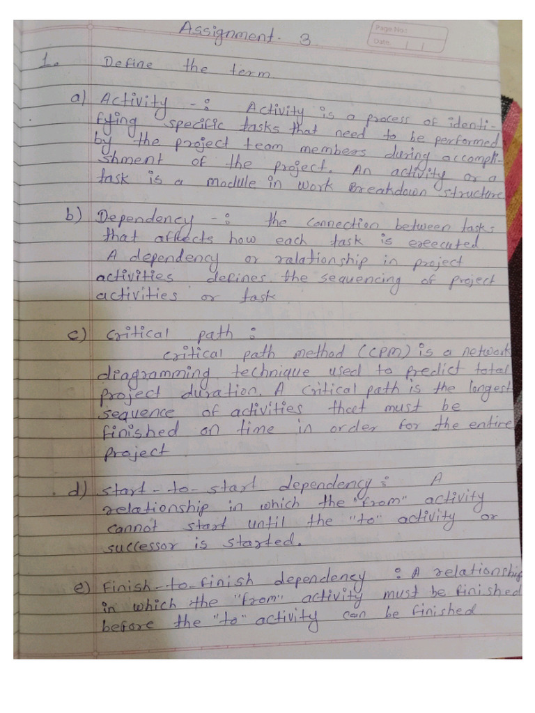 SPM Assignment 3 | PDF