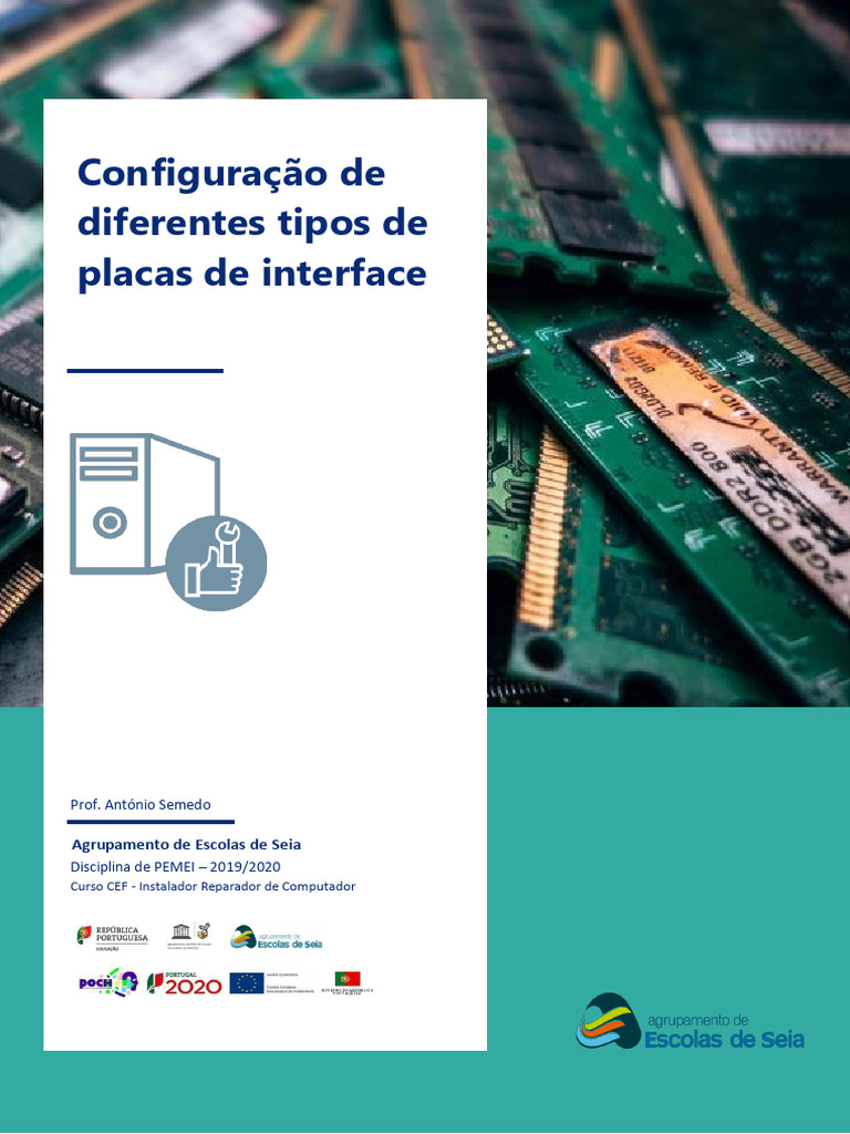 Configuração de Placas de Interface em PCs | PDF | BIOS | Inicialização ...