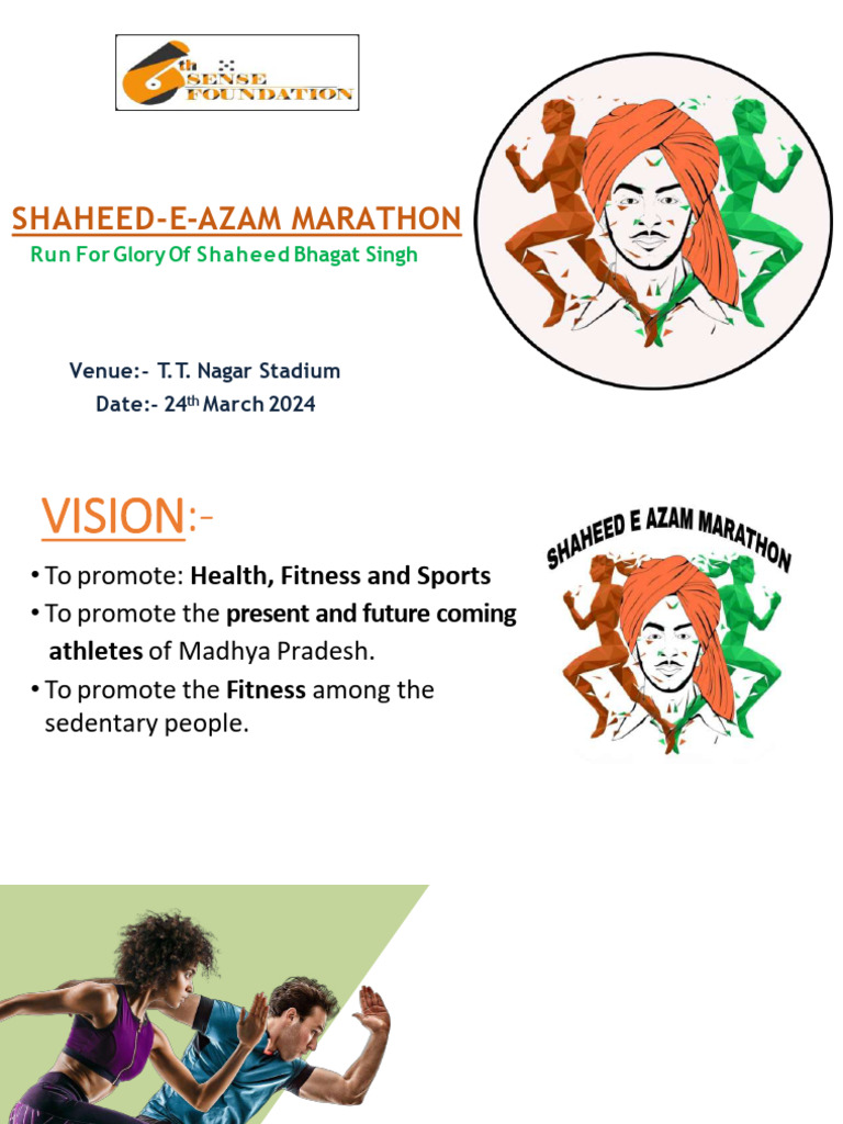 Shaheed-E-Azam Marathon 2024 Bhopal | PDF