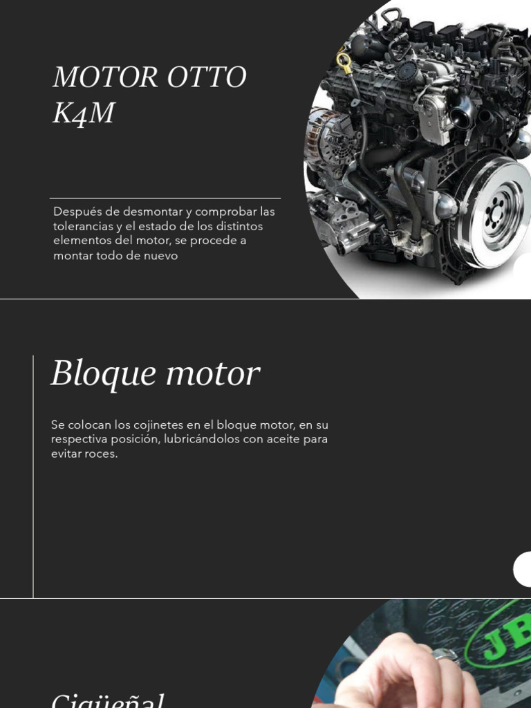 Montaje del Motor Otto K4M | PDF