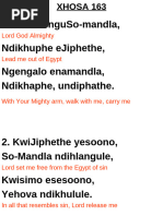 Zulu Rosary Prayer Guide | PDF | Christian Prayer | Prayer