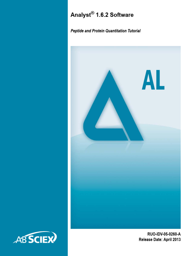 An Peptide Protein Quant en | PDF | Tandem Mass Spectrometry ...