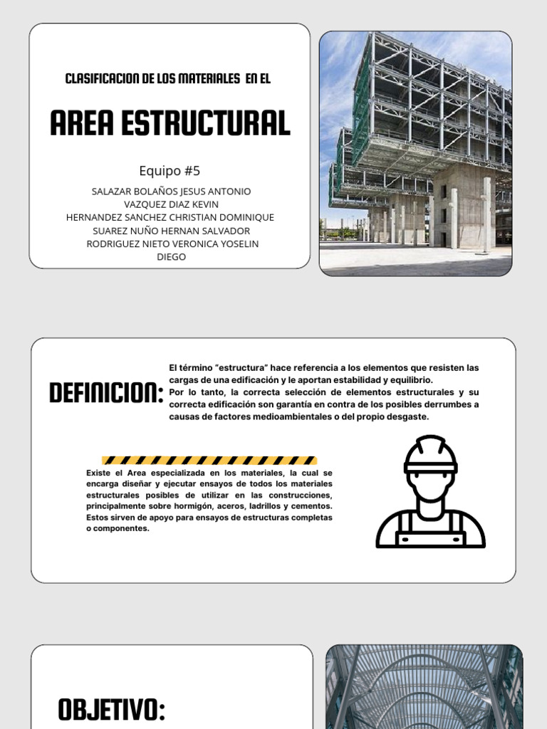 Clasificación de Materiales Estructurales | PDF | Hormigón | Material
