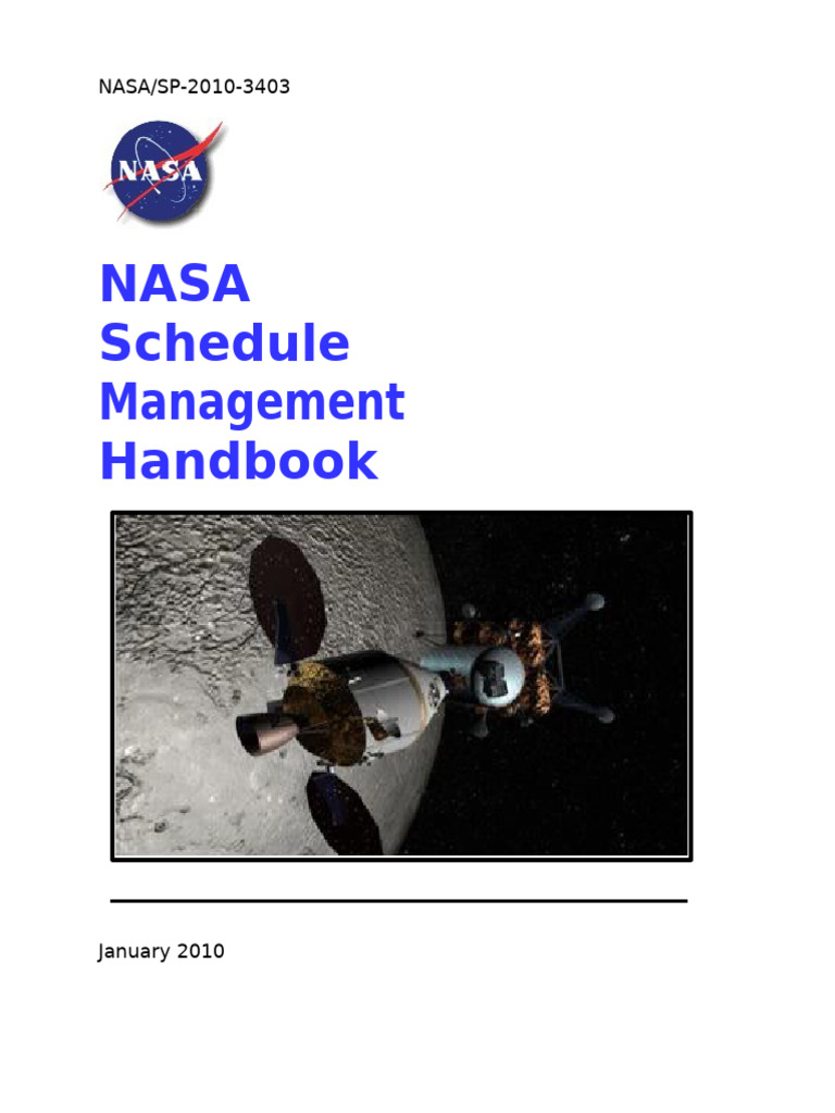 NASA 2010 Schedule Management Handbook | PDF | Project Management | Nasa