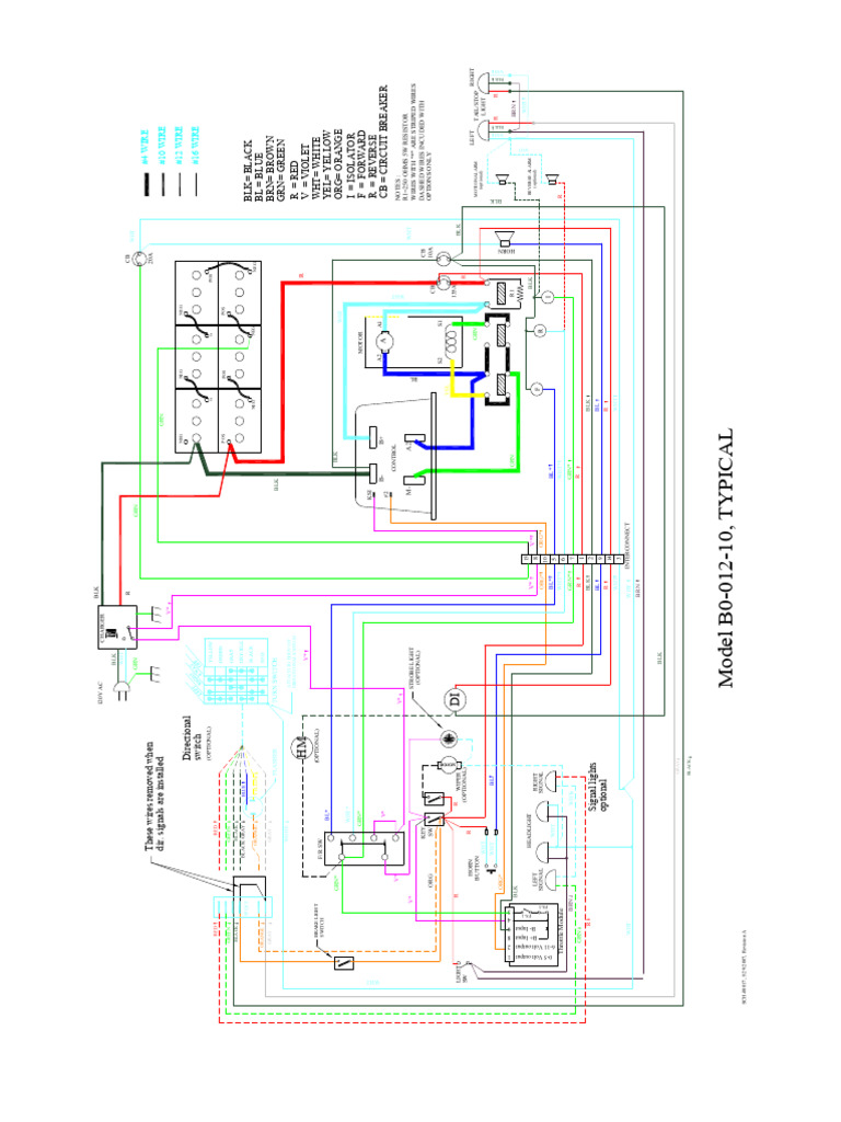 Wiring Diagram for Electric Vehicle Controller | PDF | Electrical ...