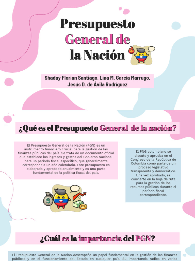 Presupuesto General de la Nación 2023-2024 | PDF | Presupuesto | Economias