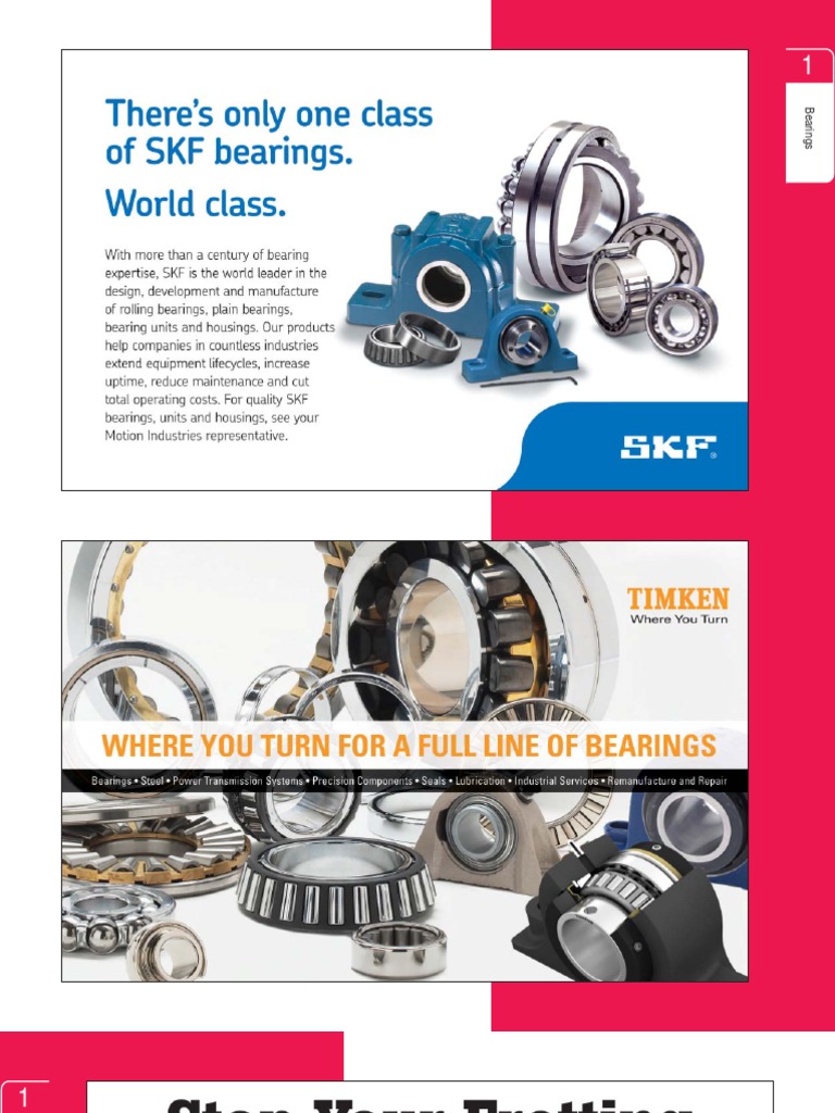 Motion Canada Bearing Catalog Bearing (Mechanical) Industries