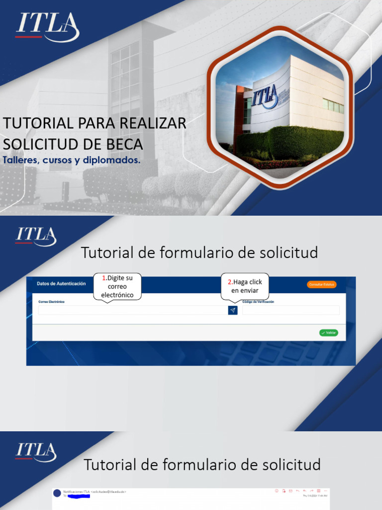 Tutorial para Solicitudes Actualizada | PDF