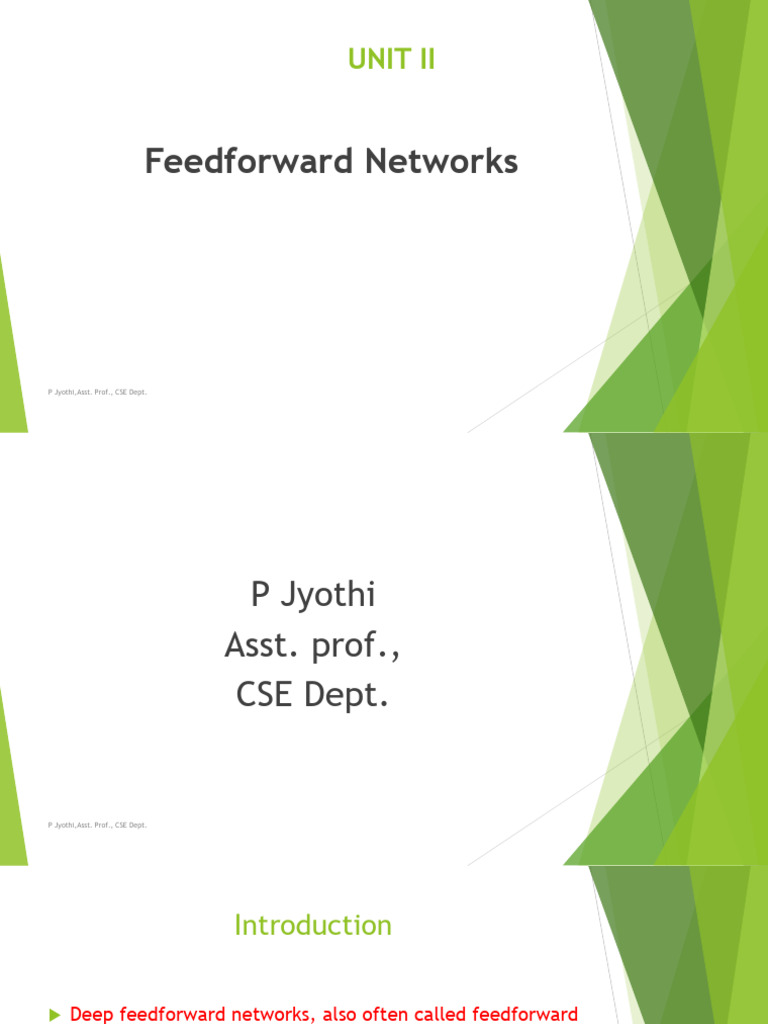AI Unit II Lec Notes Deep Learning | PDF | Applied Mathematics | Algorithms
