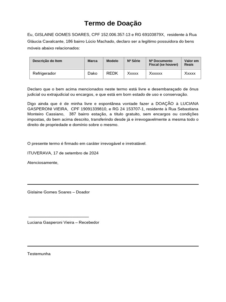 termo-doacao-simplificado | PDF