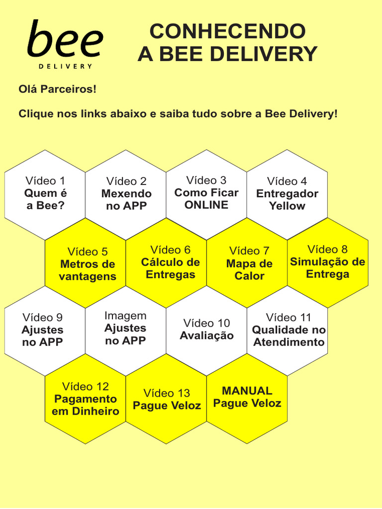 Guia Completo da Bee Delivery | PDF