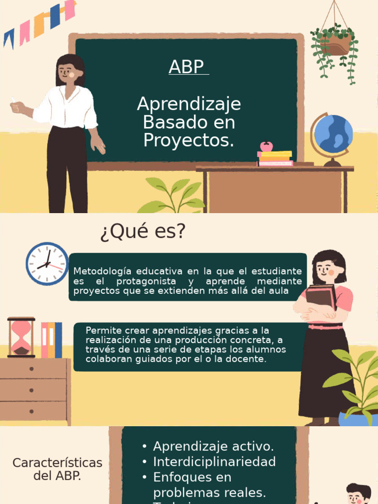 ABP Aprendizaje Basado en Proyectos | PDF | Evaluación | Conocimiento ...