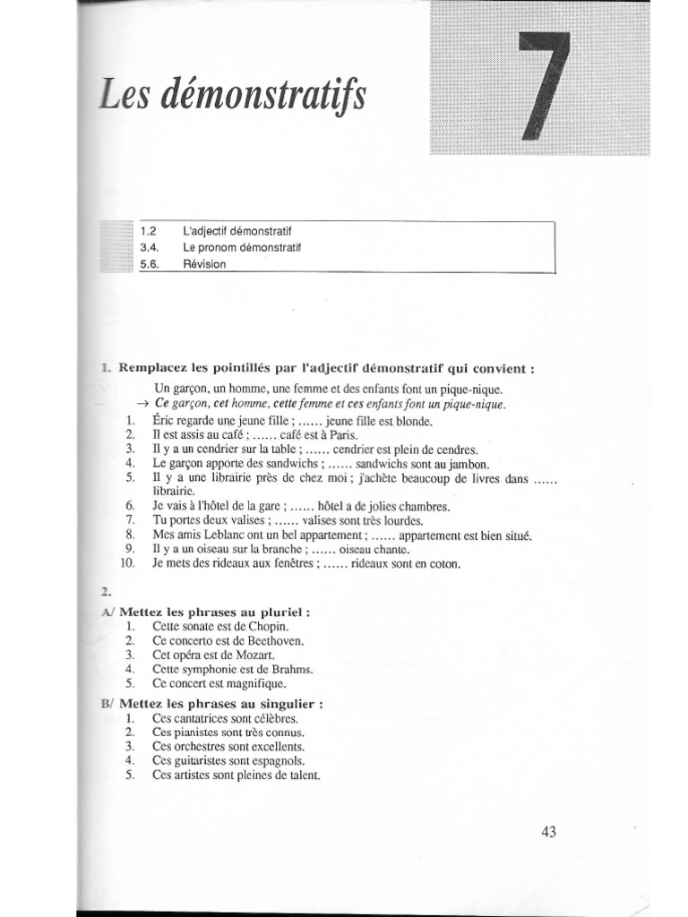 Unit+® 7 D+®monstratifs | PDF