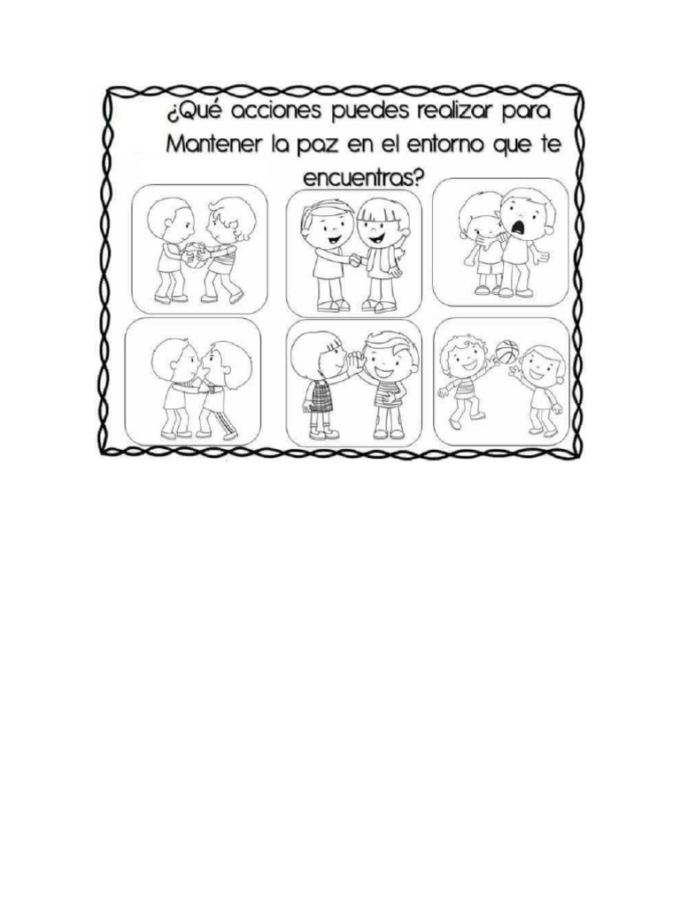 Act. para Fomentar La PAZ | PDF
