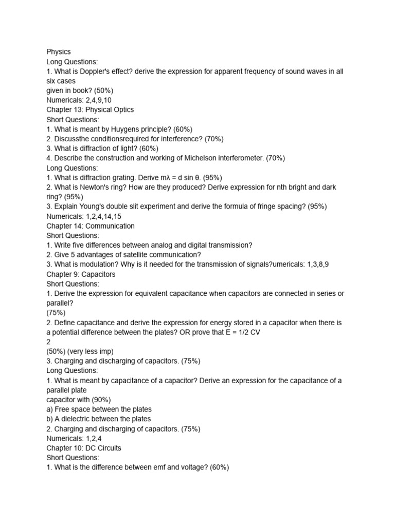 Untitled document | PDF | Capacitor | Capacitance
