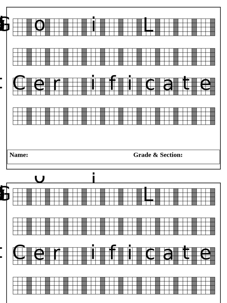 Lettering Activity - Script & Text | PDF