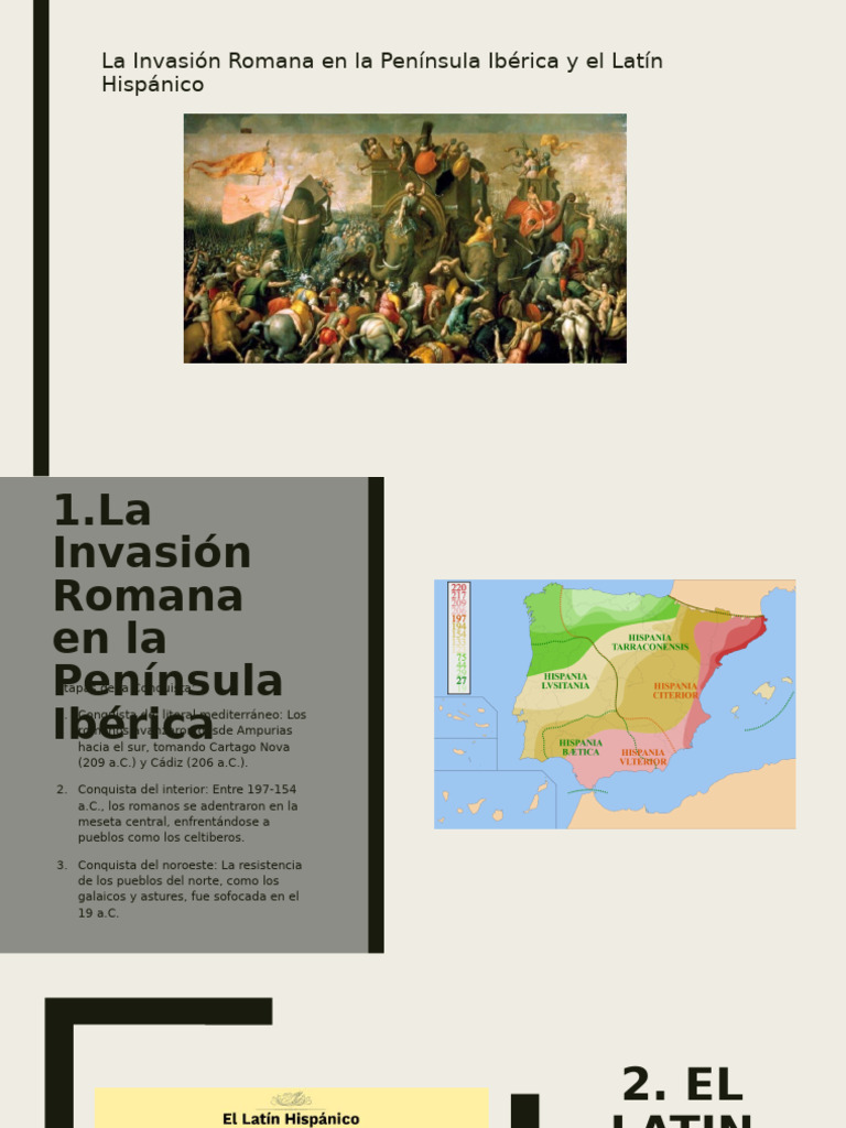 Invasión Romana en la Península Ibérica | PDF