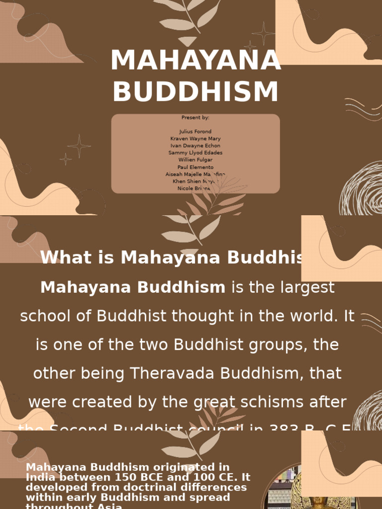 Overview of Mahayana Buddhism | PDF | Mahayana | Buddhist Meditation