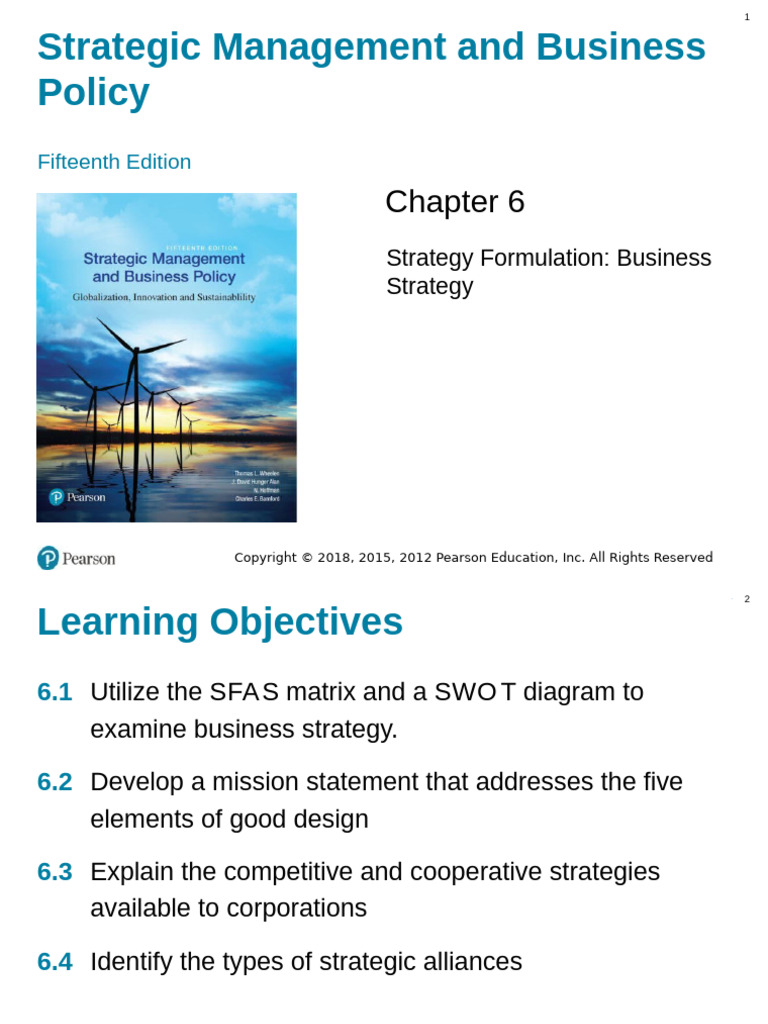 CH 06 | PDF | Strategic Management | Swot Analysis