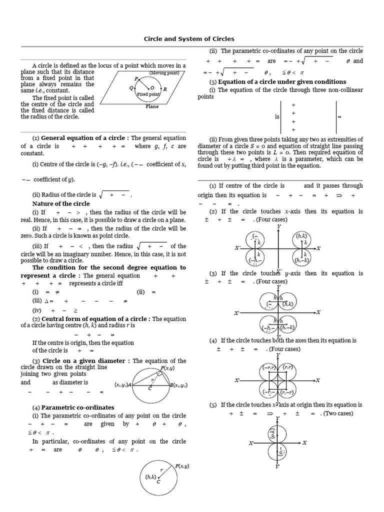 conic-sections-7561-1-8-341 | PDF | Circle | Classical Geometry