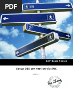 SAP Basis Series - Setup OSS Connection Via SNC