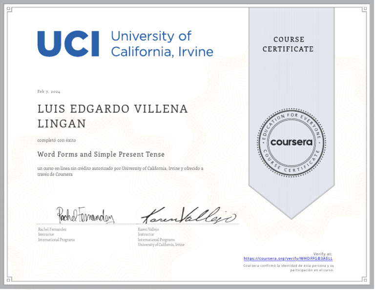 Coursera WHDFFGB3AELL | PDF