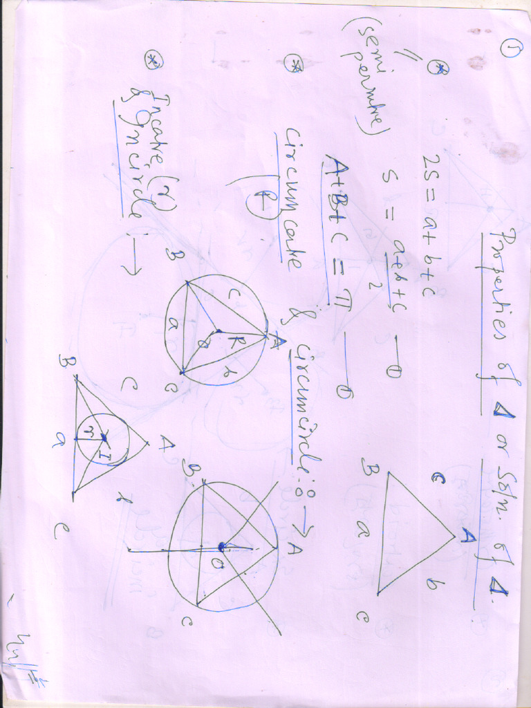 Class Note 1st | PDF