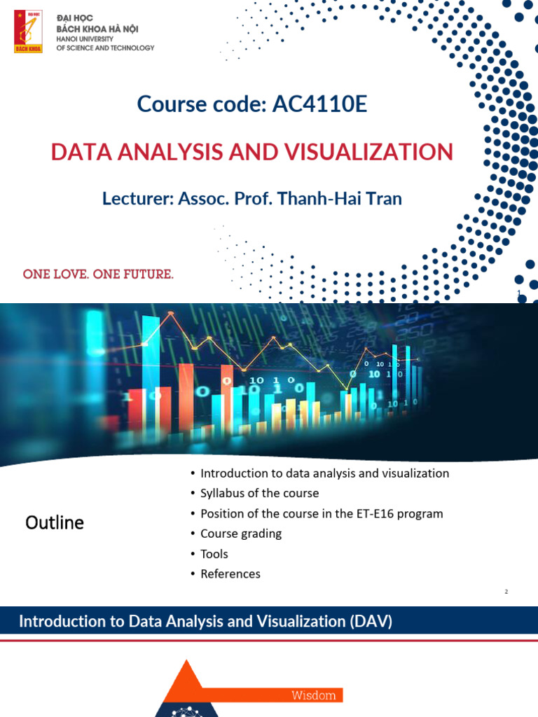 Data Analysis and Visualization Course Overview | PDF | Multimedia ...