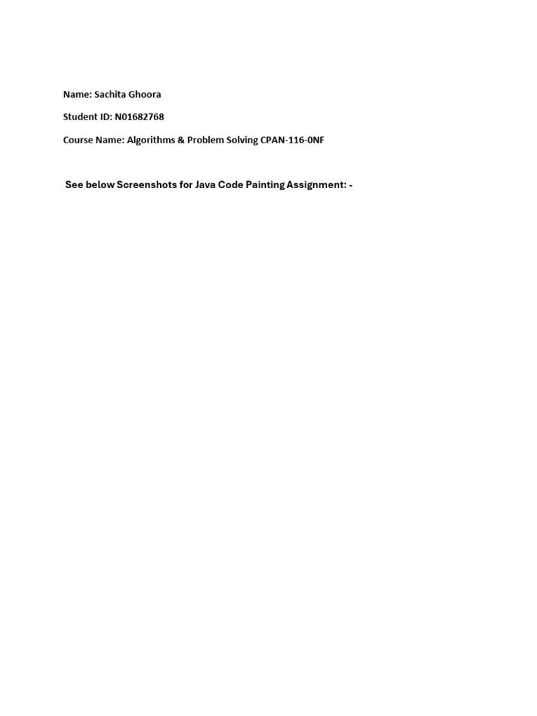 Assignment Javacode For Painting Company | PDF