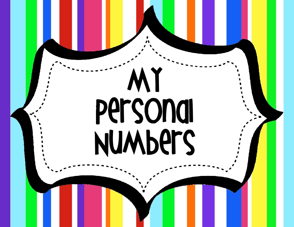 My Personal Numbers | PDF | Wellness