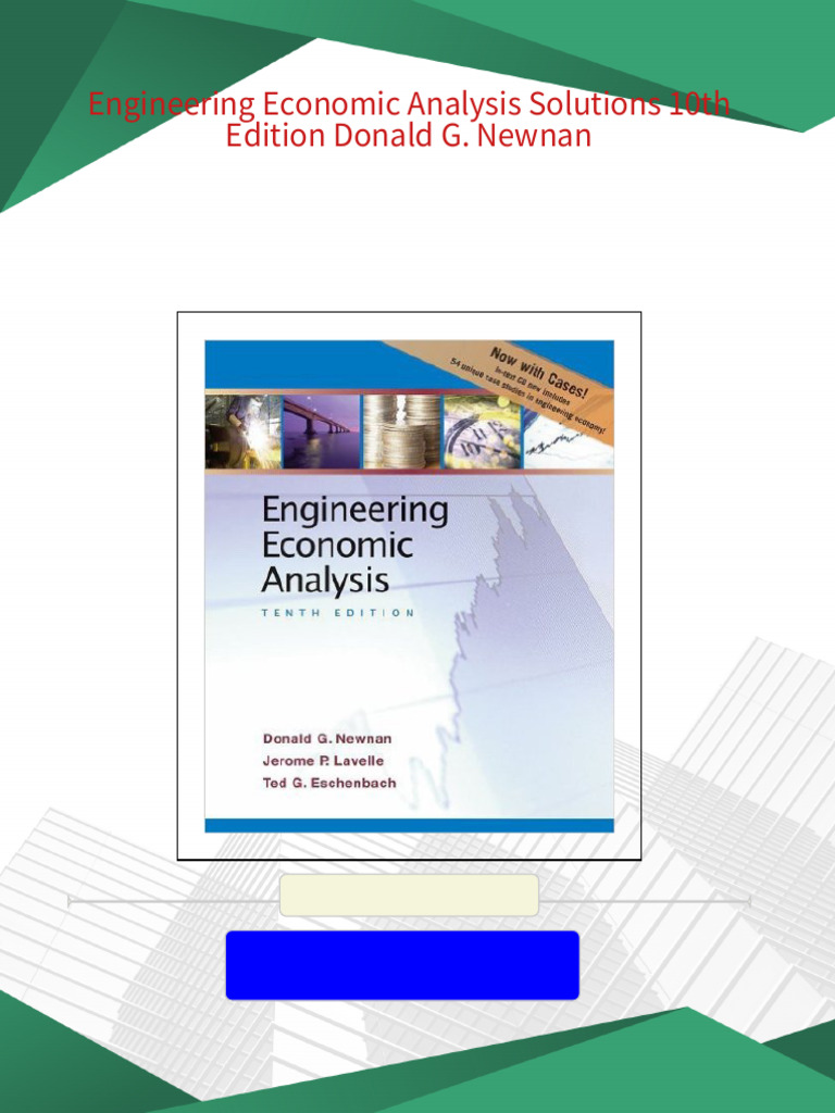 ENGINEERING ECONOMIC ANALYSIS NEWNAN 14TH EDITION PDF visual data 4