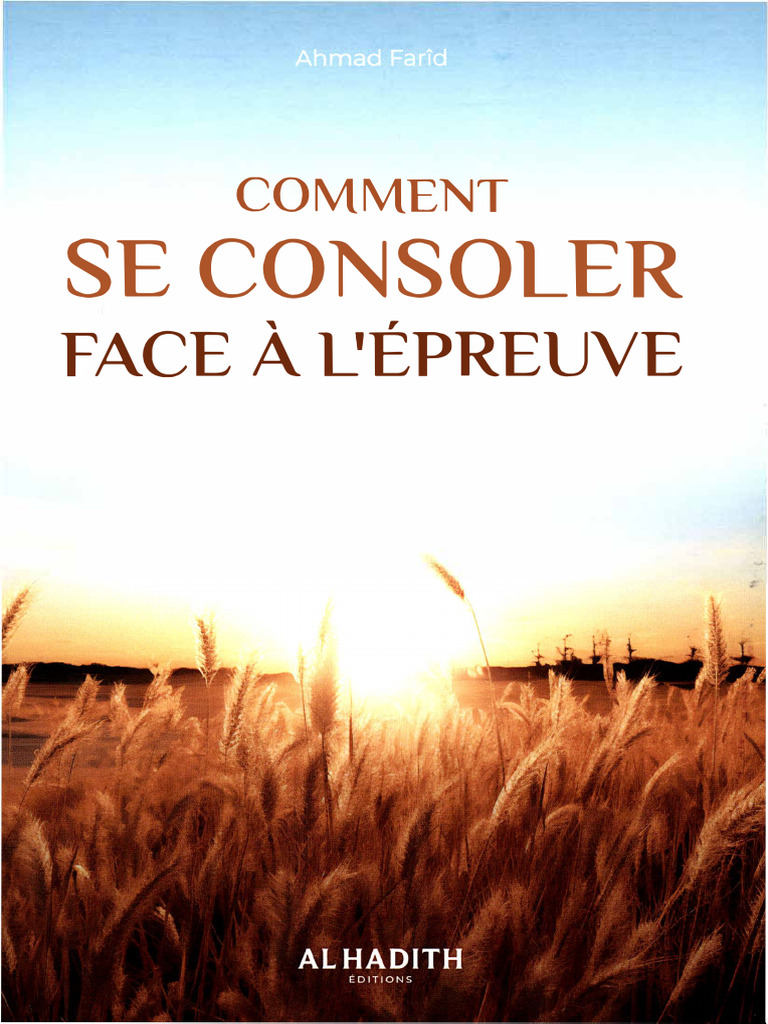 Consolation face aux épreuves divines | PDF | Dieu | Théologie
