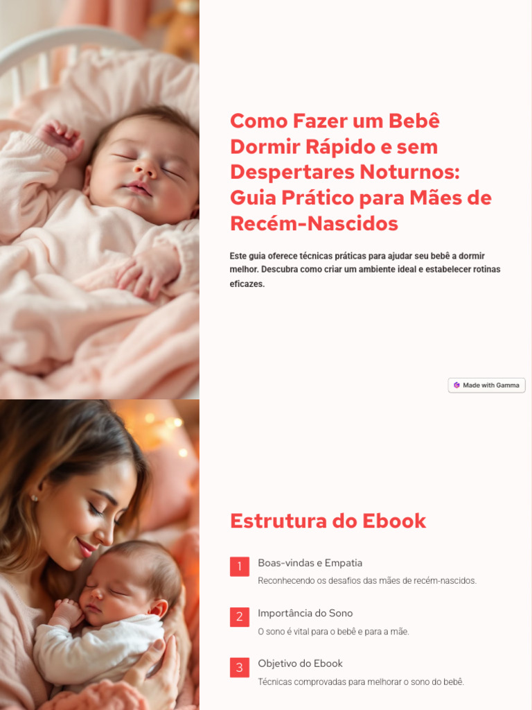 Guia para Fazer Bebê Dormir Rápido | PDF