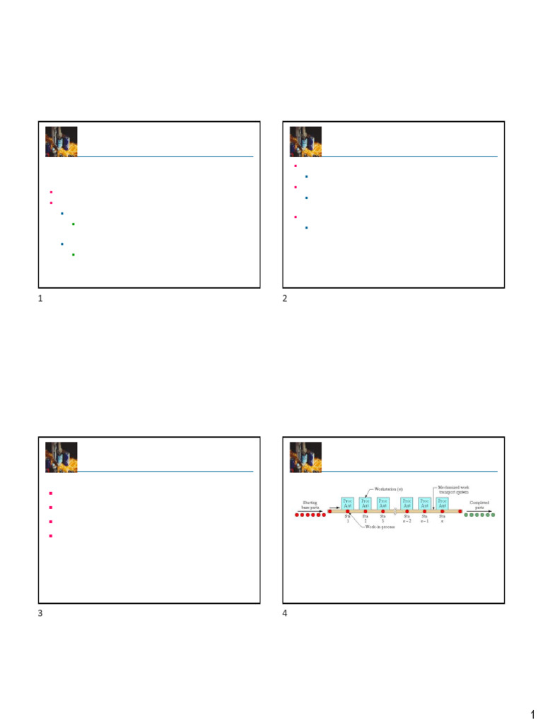 Automated Production Line Overview | PDF | Accuracy And Precision ...